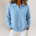Olivia™ | Pull en maille douce à col
