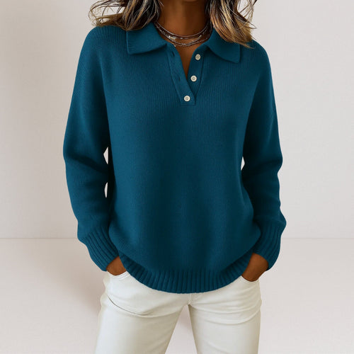 Olivia™ | Pull en maille douce à col