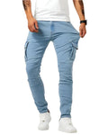 Pantalon cargo stretch Branio