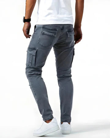 Pantalon cargo stretch Branio