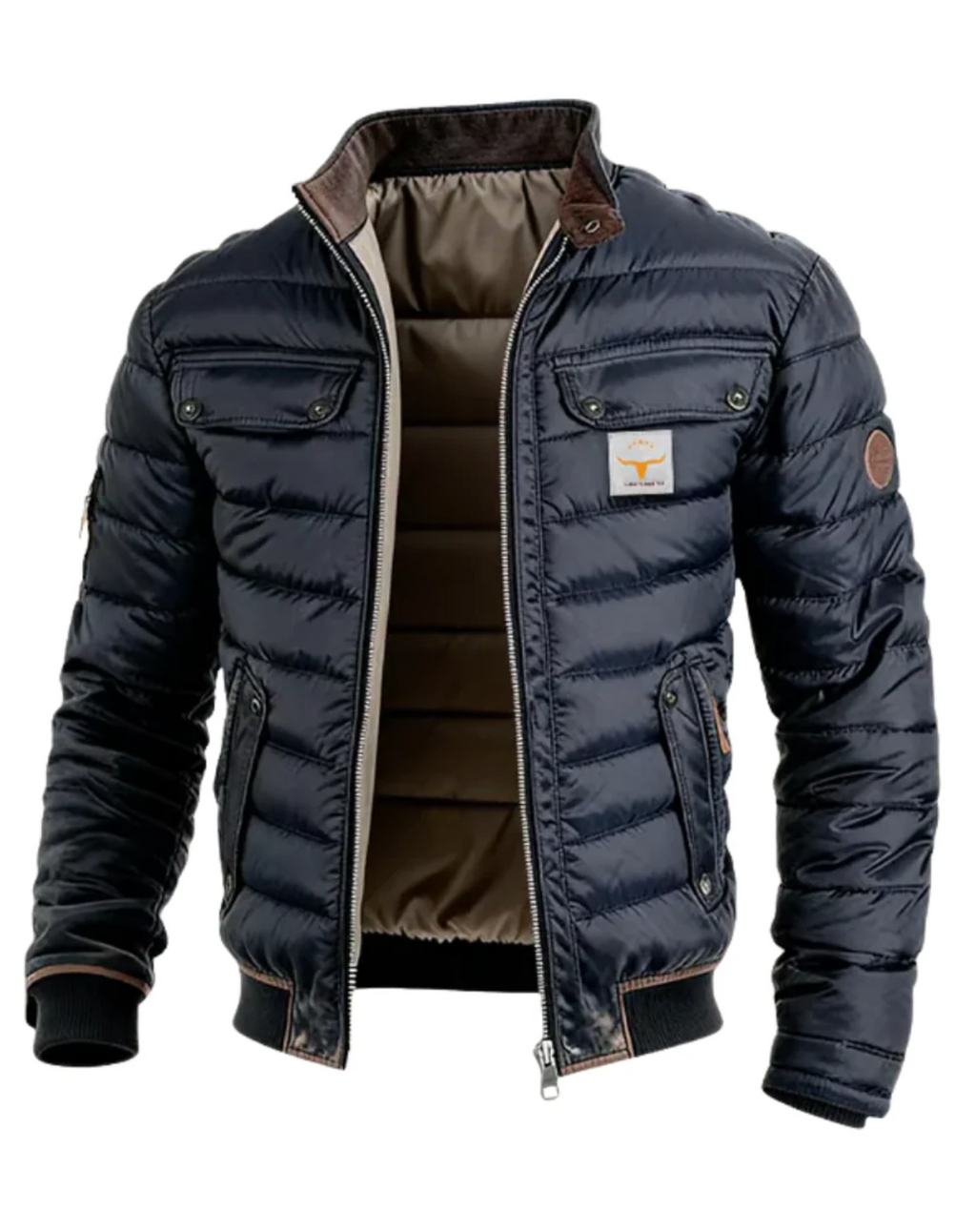 Élégante veste matelassée urbaine