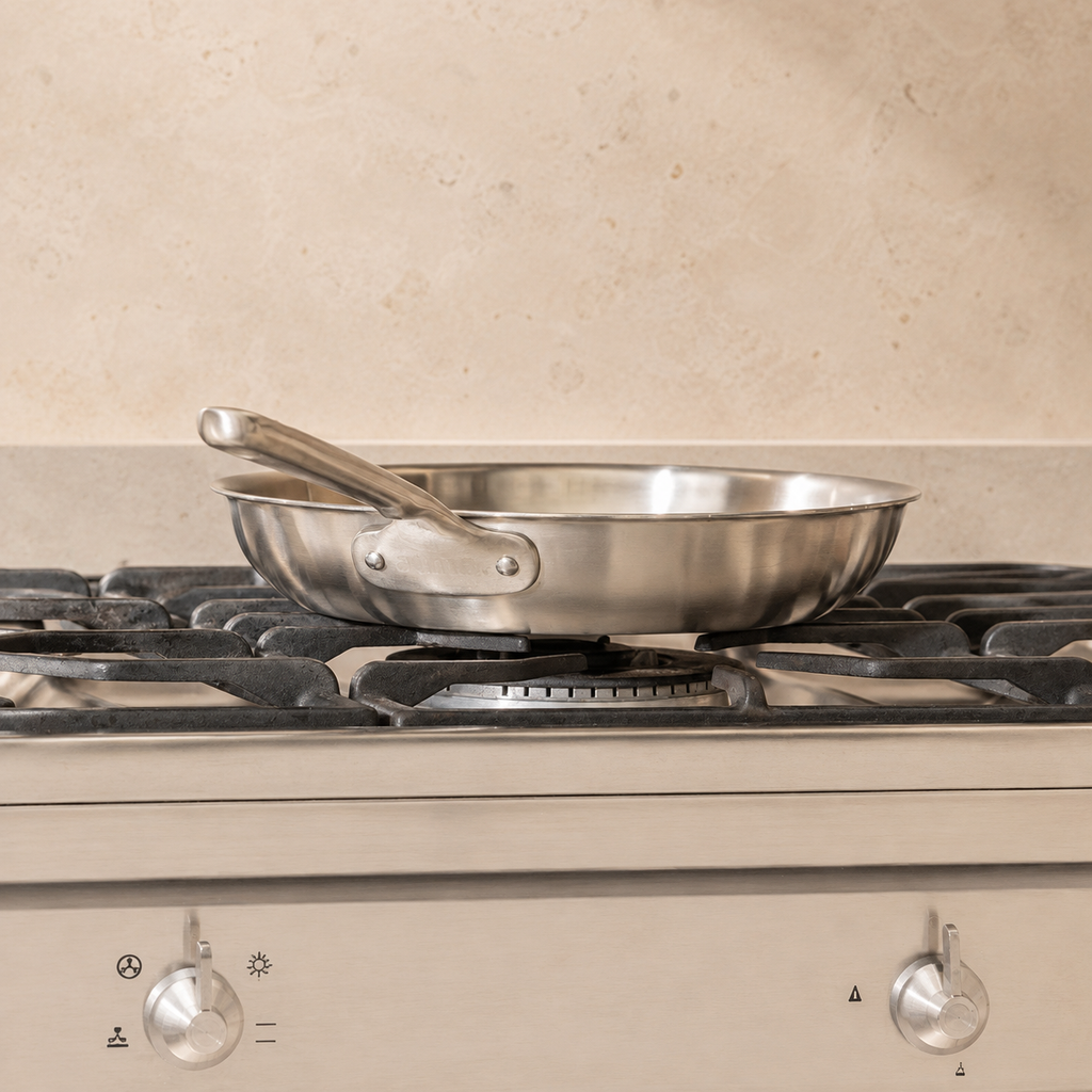 Pack Brigade - set de 3 poêles en inox
