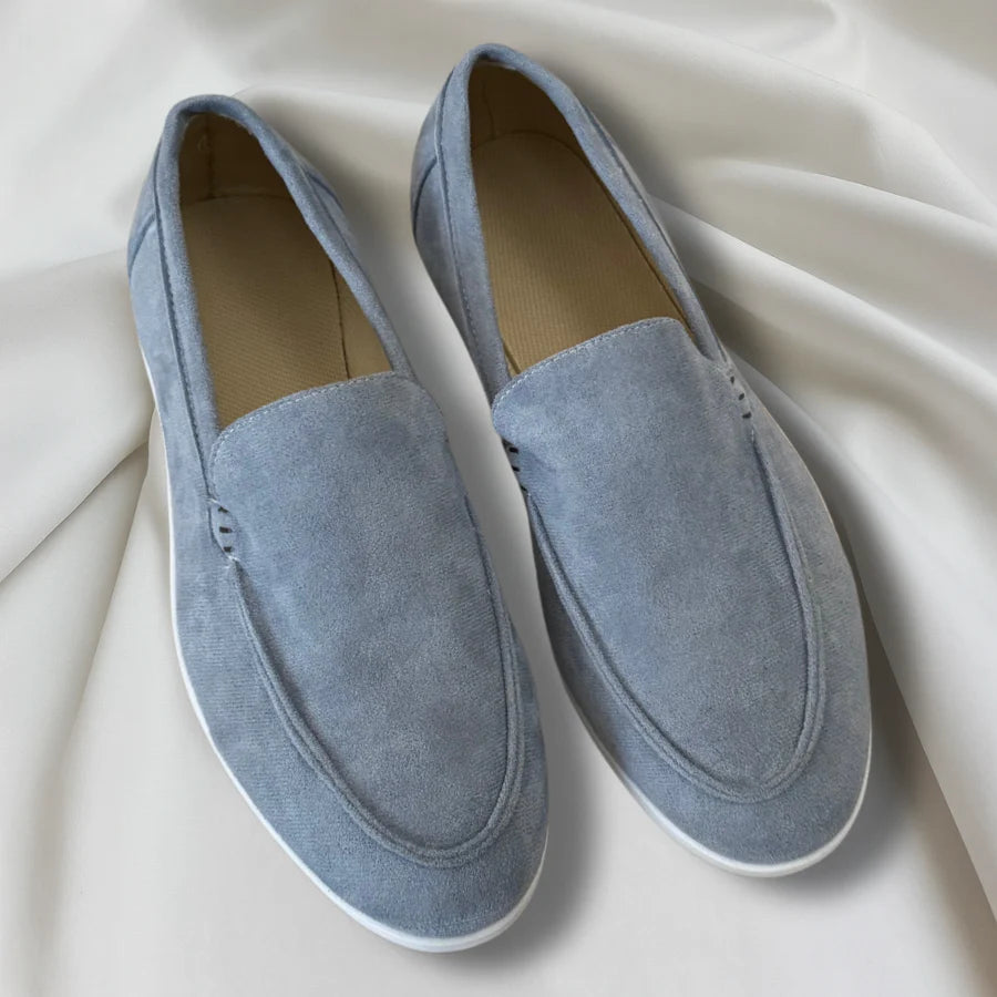 Mocassins élégants en daim