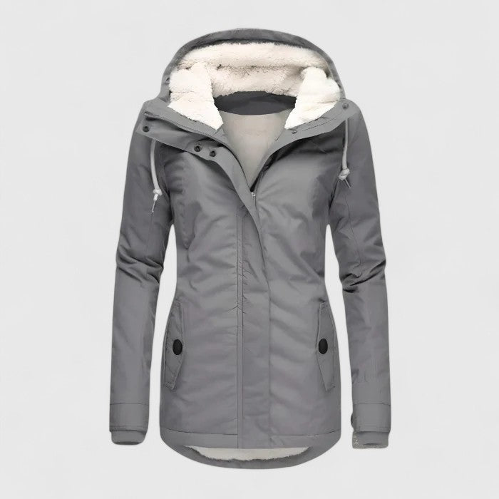 Amelia | Veste d’hiver imperméable avec capuche
