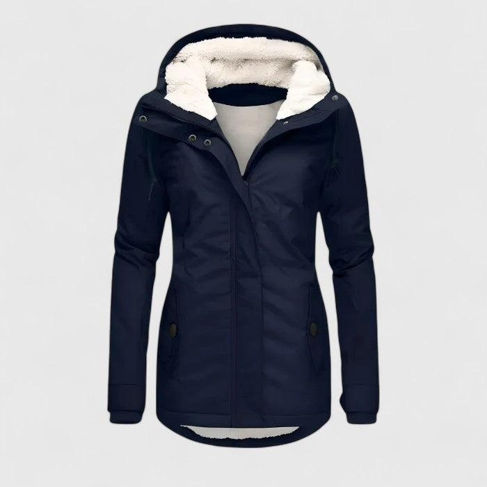 Amelia | Veste d’hiver imperméable avec capuche
