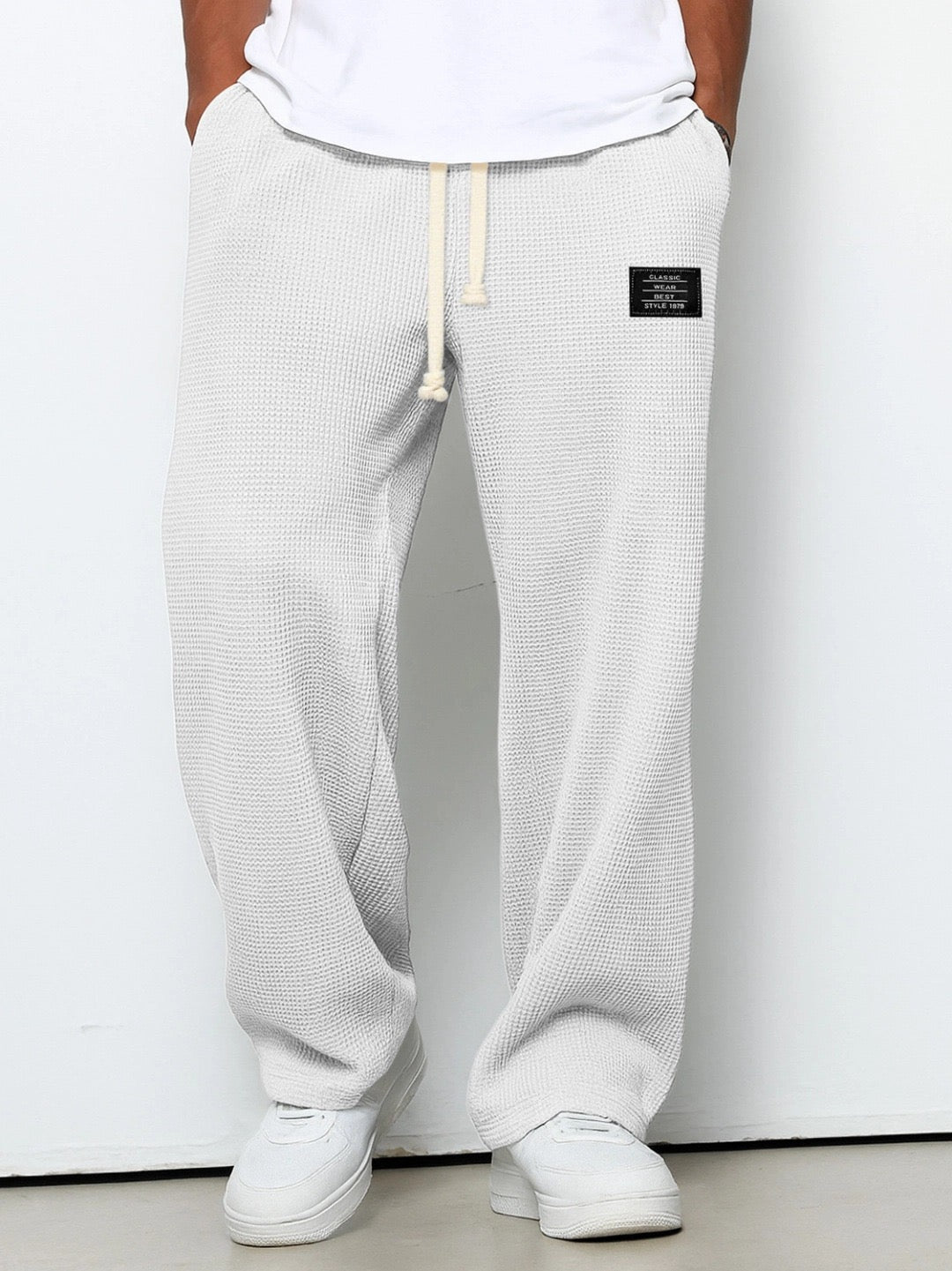 Nino | Pantalon Large Homme Confortable avec Taille Ajustable