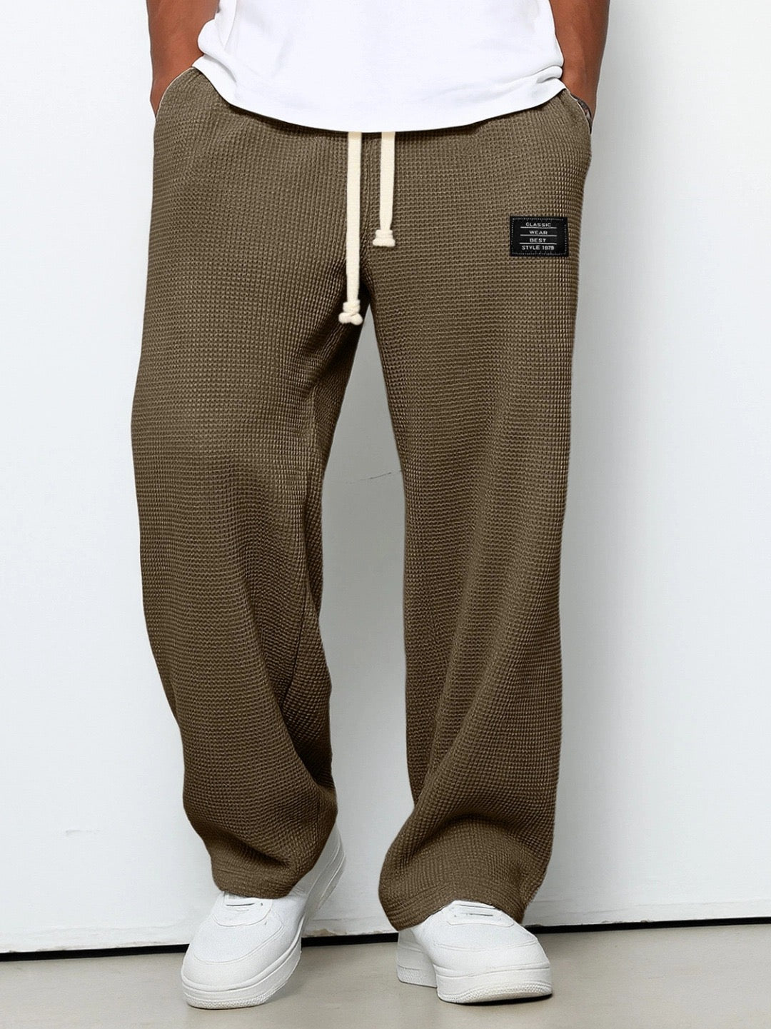 Nino | Pantalon Large Homme Confortable avec Taille Ajustable