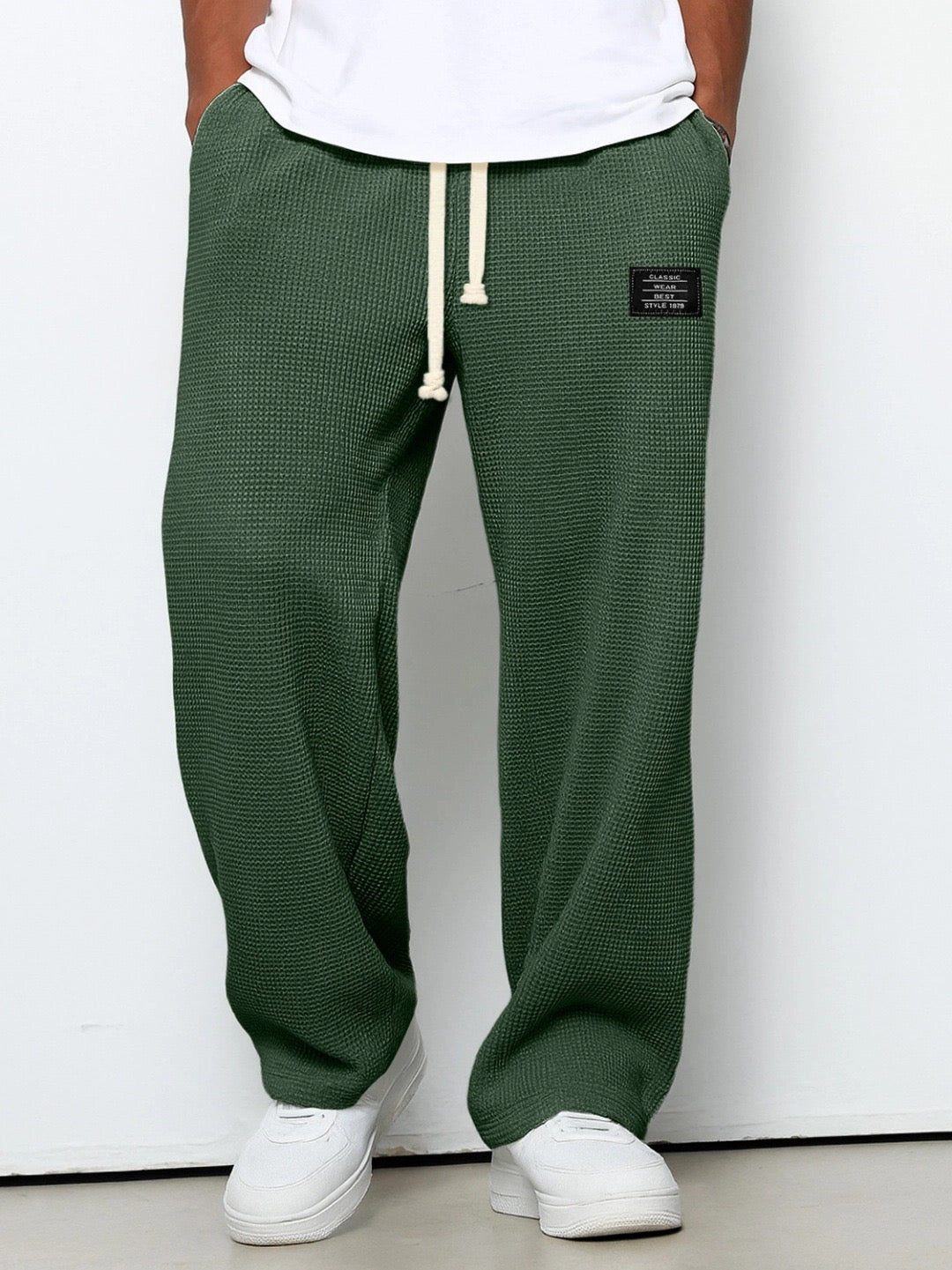 Nino | Pantalon Large Homme Confortable avec Taille Ajustable