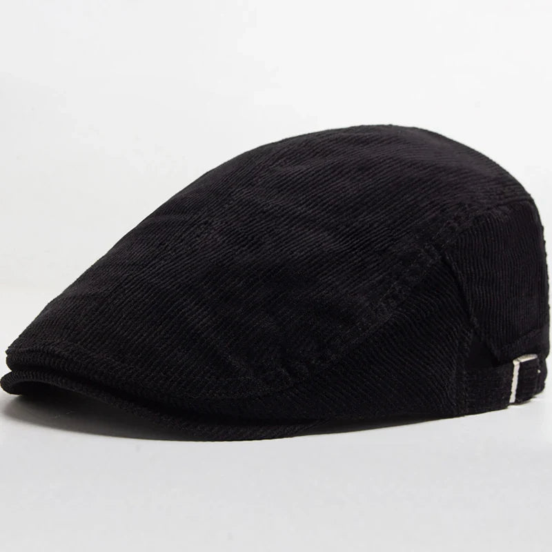 Casquette en velours côtelé