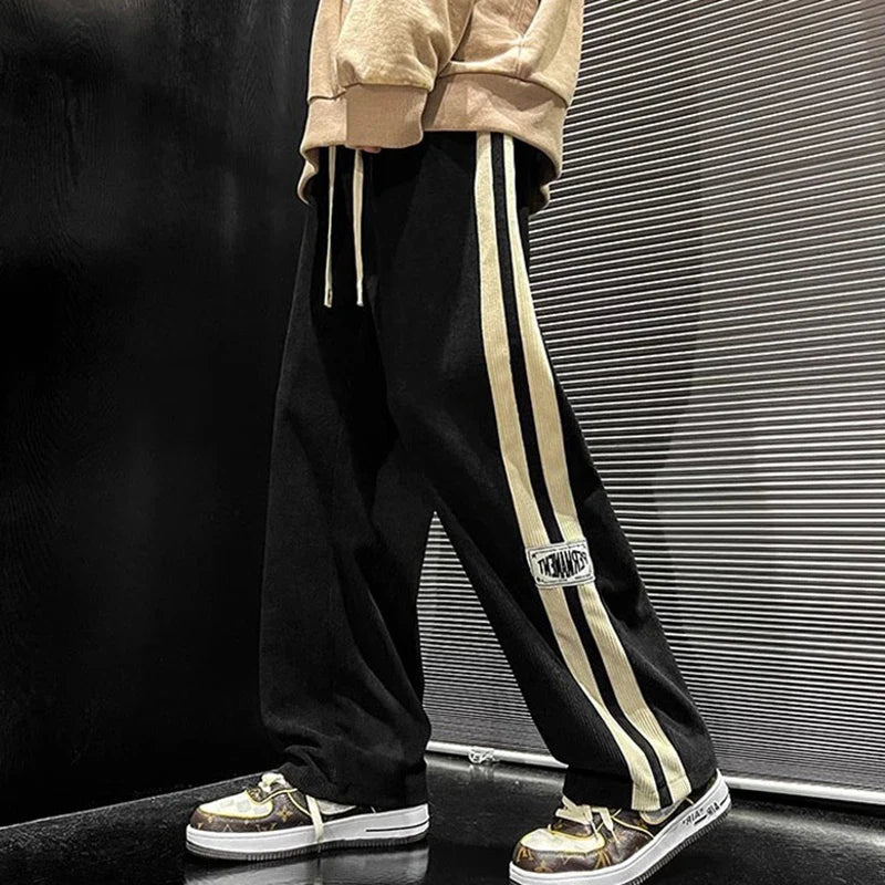 Pim | Pantalon en velours côtelé à jambe large