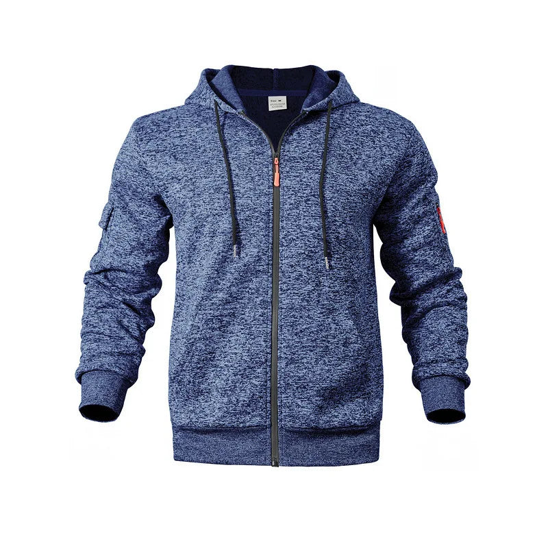 DUMONT | VESTE À CAPUCHE ENTIÈREMENT ZIPPÉE POUR HOMME