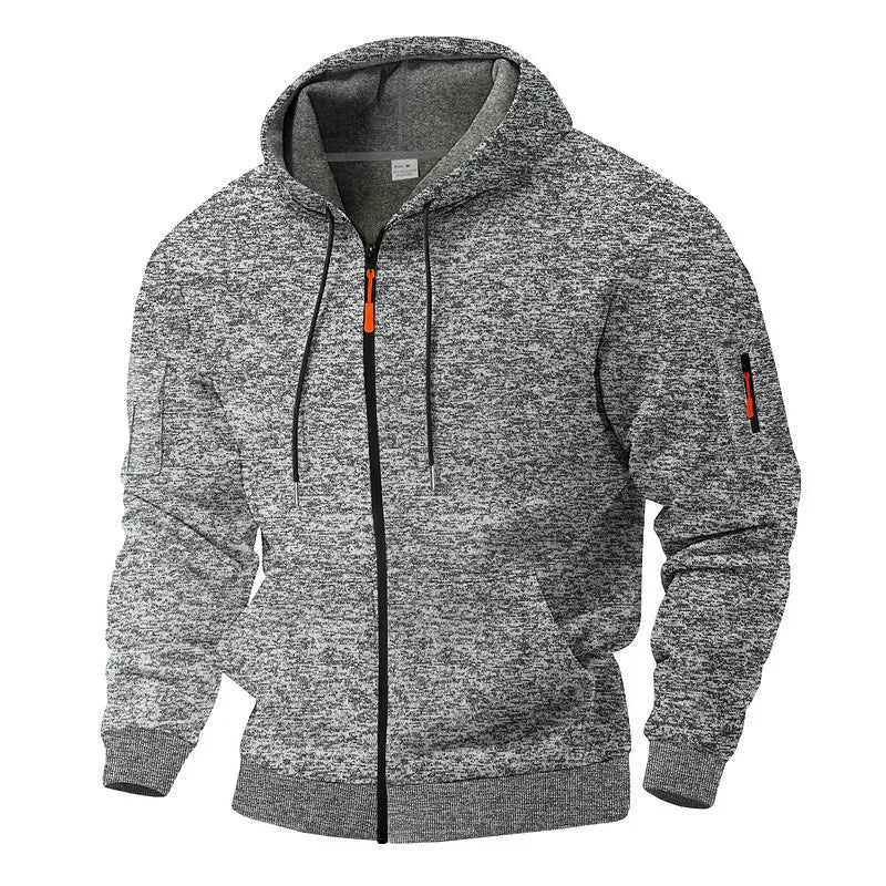 DUMONT | VESTE À CAPUCHE ENTIÈREMENT ZIPPÉE POUR HOMME