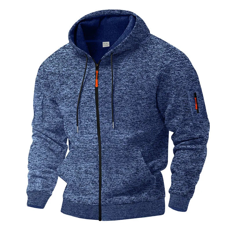 DUMONT | VESTE À CAPUCHE ENTIÈREMENT ZIPPÉE POUR HOMME