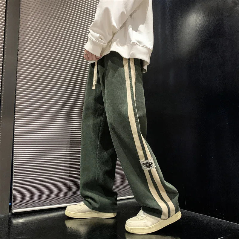 Pim | Pantalon en velours côtelé à jambe large
