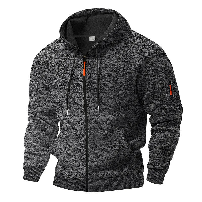 DUMONT | VESTE À CAPUCHE ENTIÈREMENT ZIPPÉE POUR HOMME