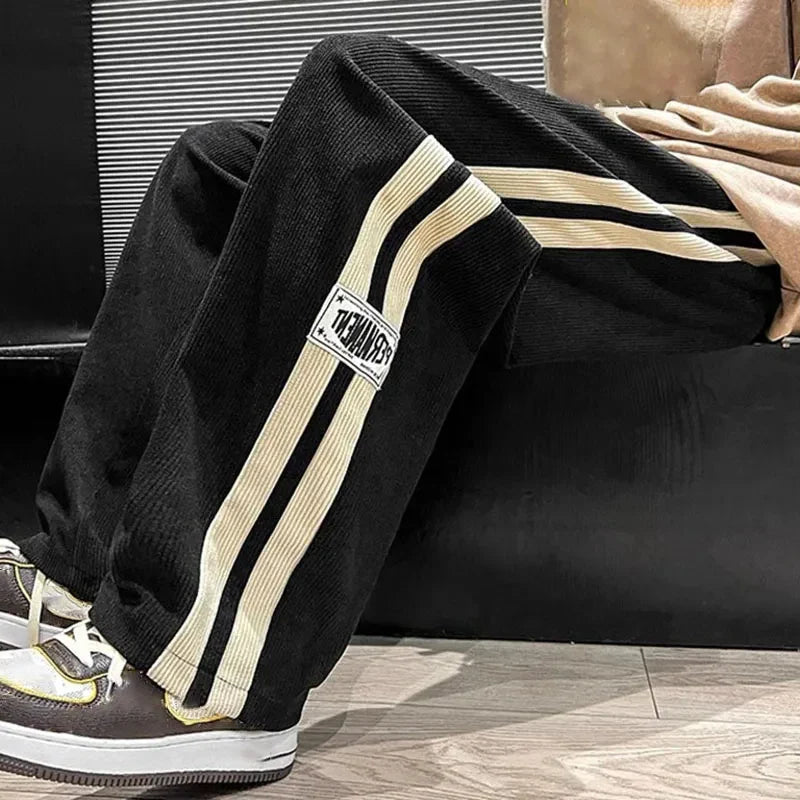 Pim | Pantalon en velours côtelé à jambe large