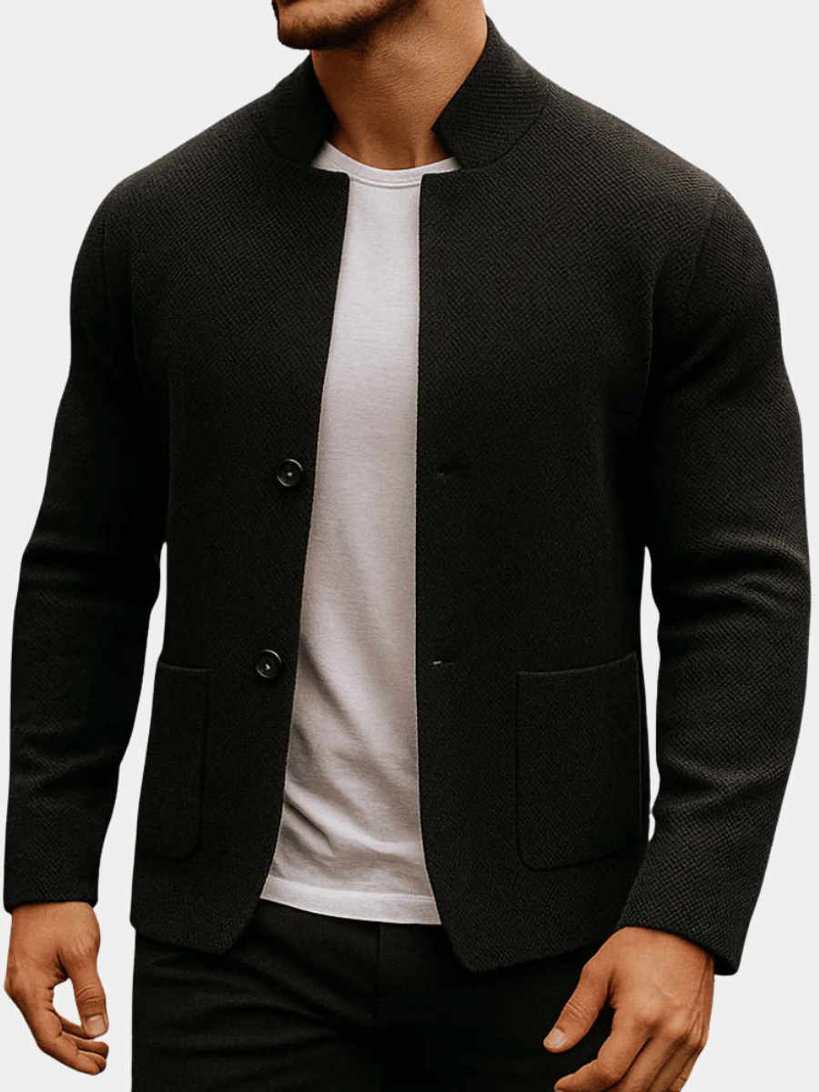 Maldia | GILET EN MAILLE TEXTURÉE POUR HOMME