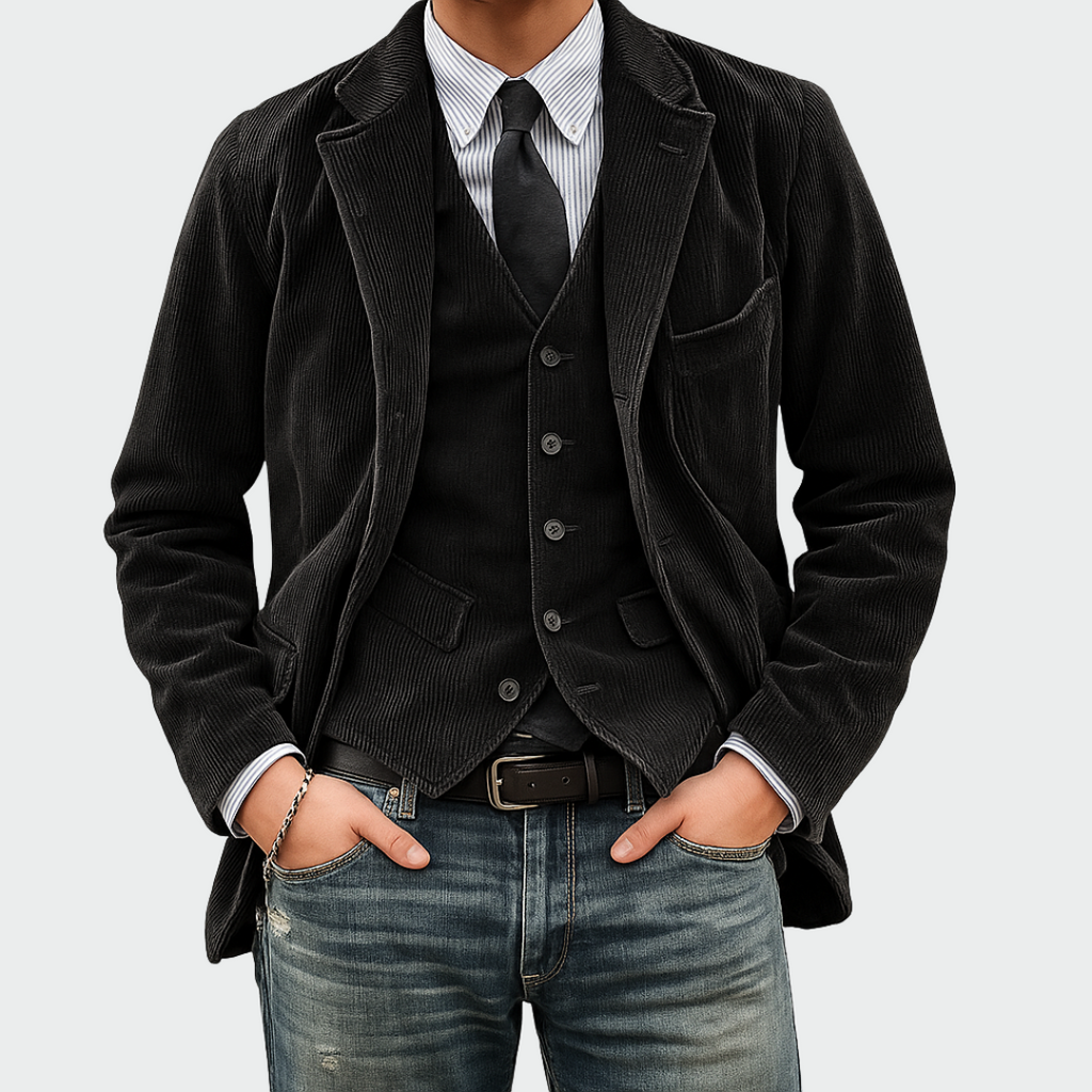 Peter | Ensemble blazer et gilet élégant