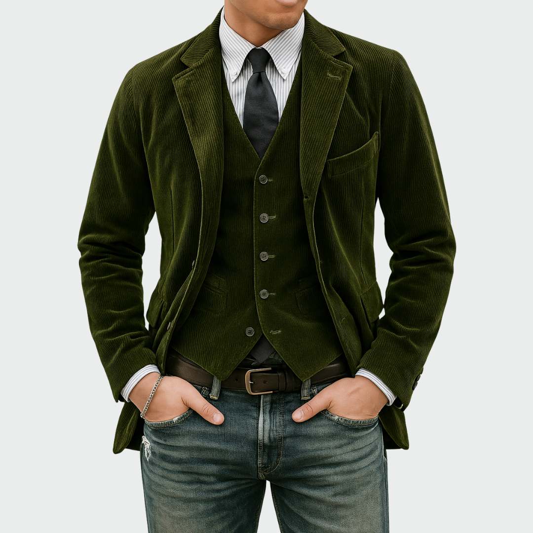 Peter | Ensemble blazer et gilet élégant